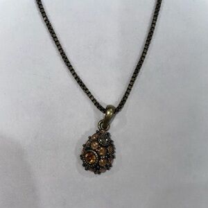 Like New  Lia Sophia “Stargazer” Necklace. 16”-19”